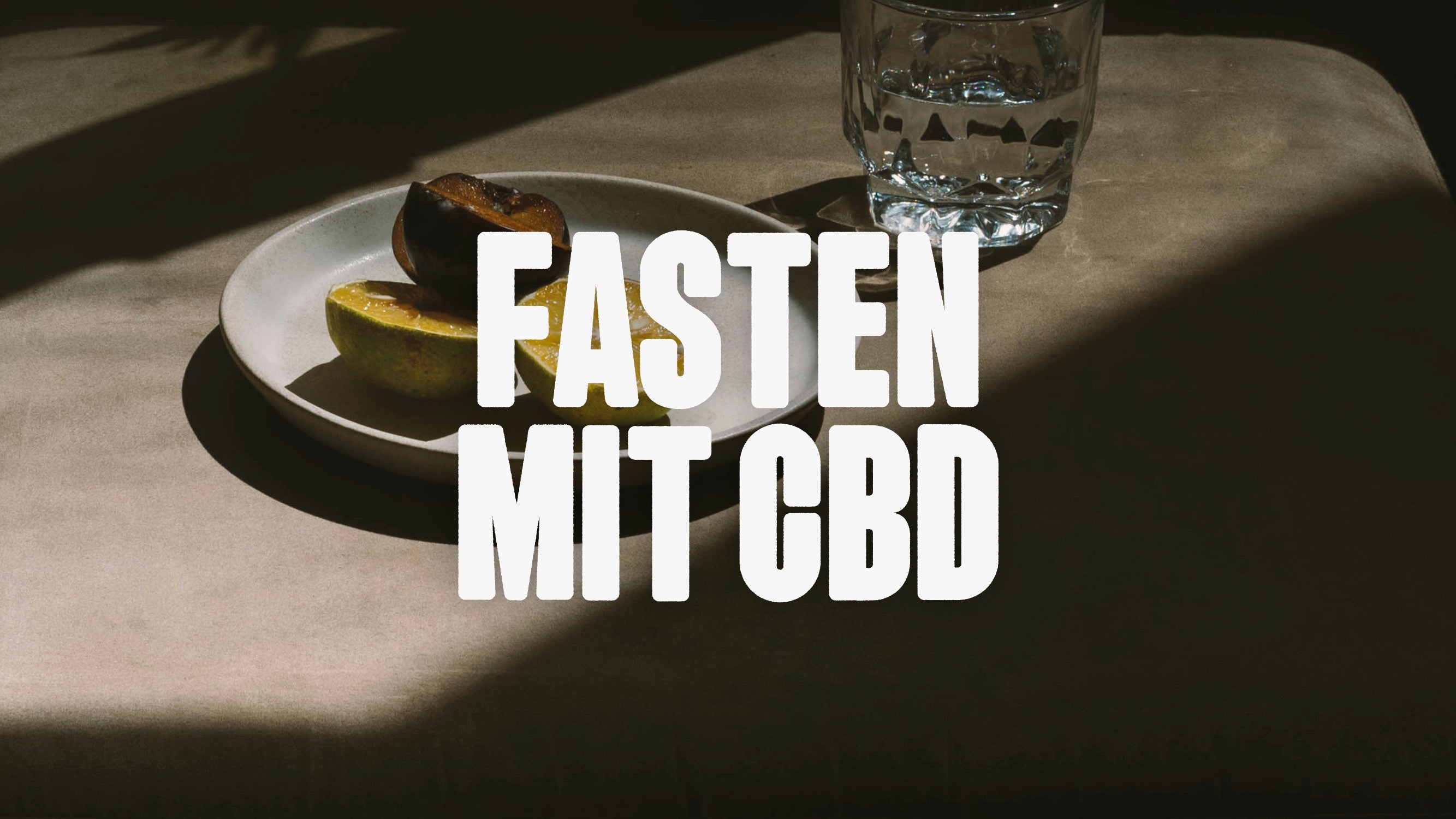Fasten mit CBD