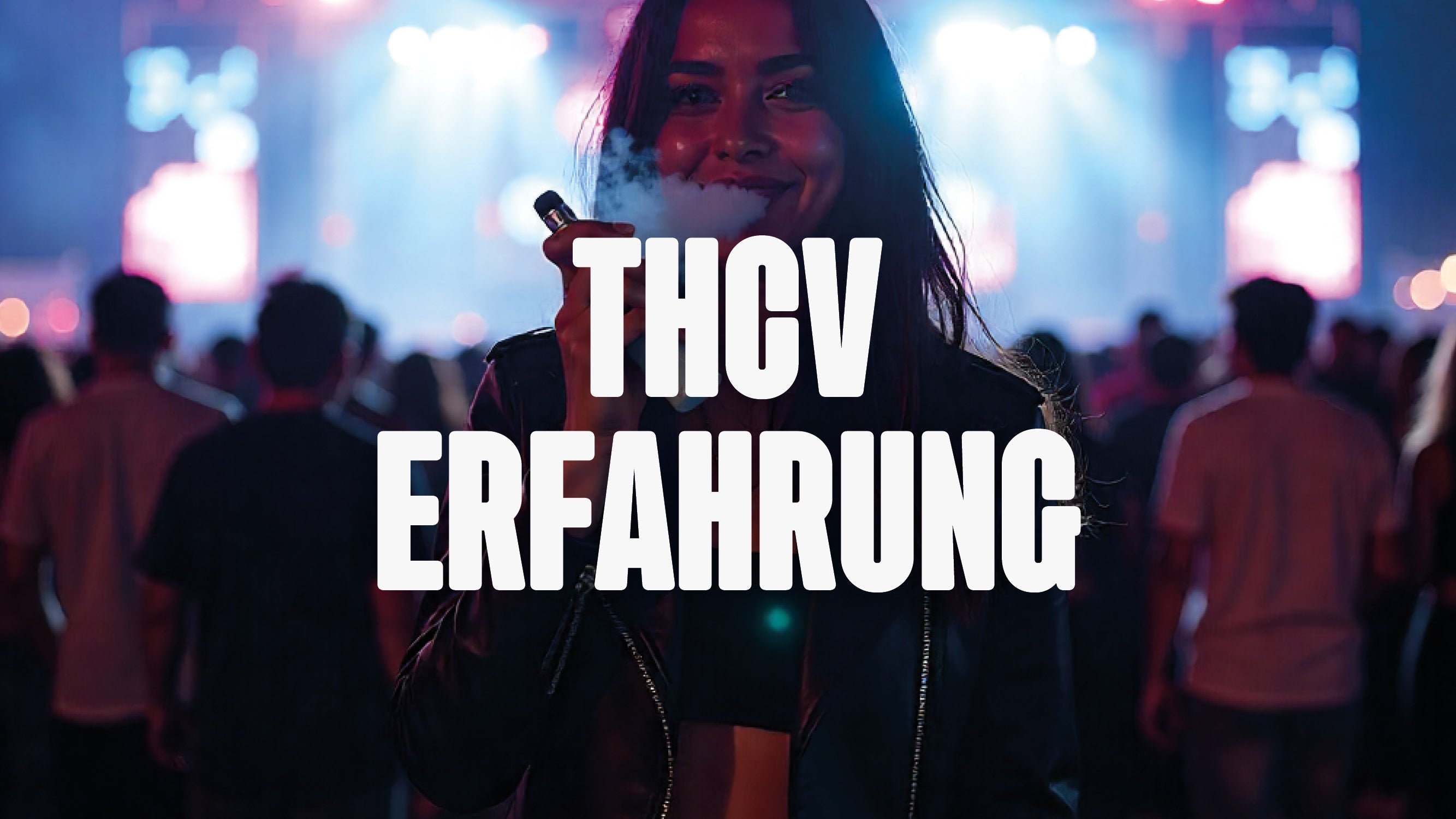 A girl vaping