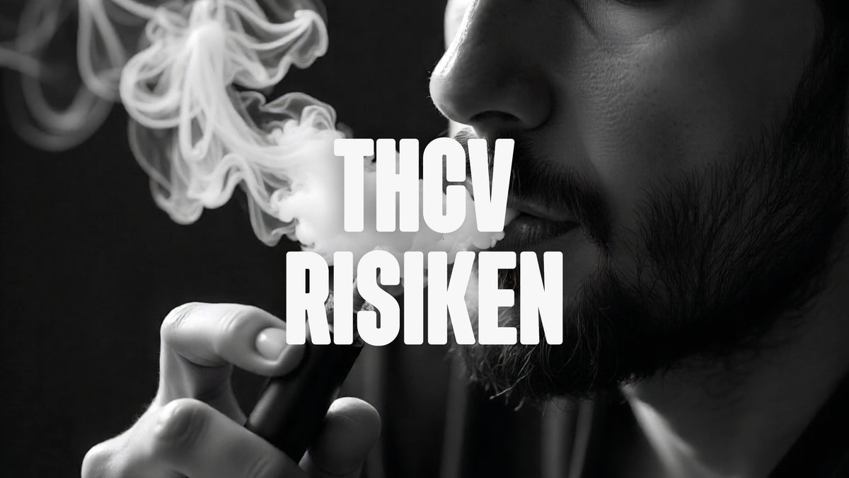 a man vaping in the dark close up