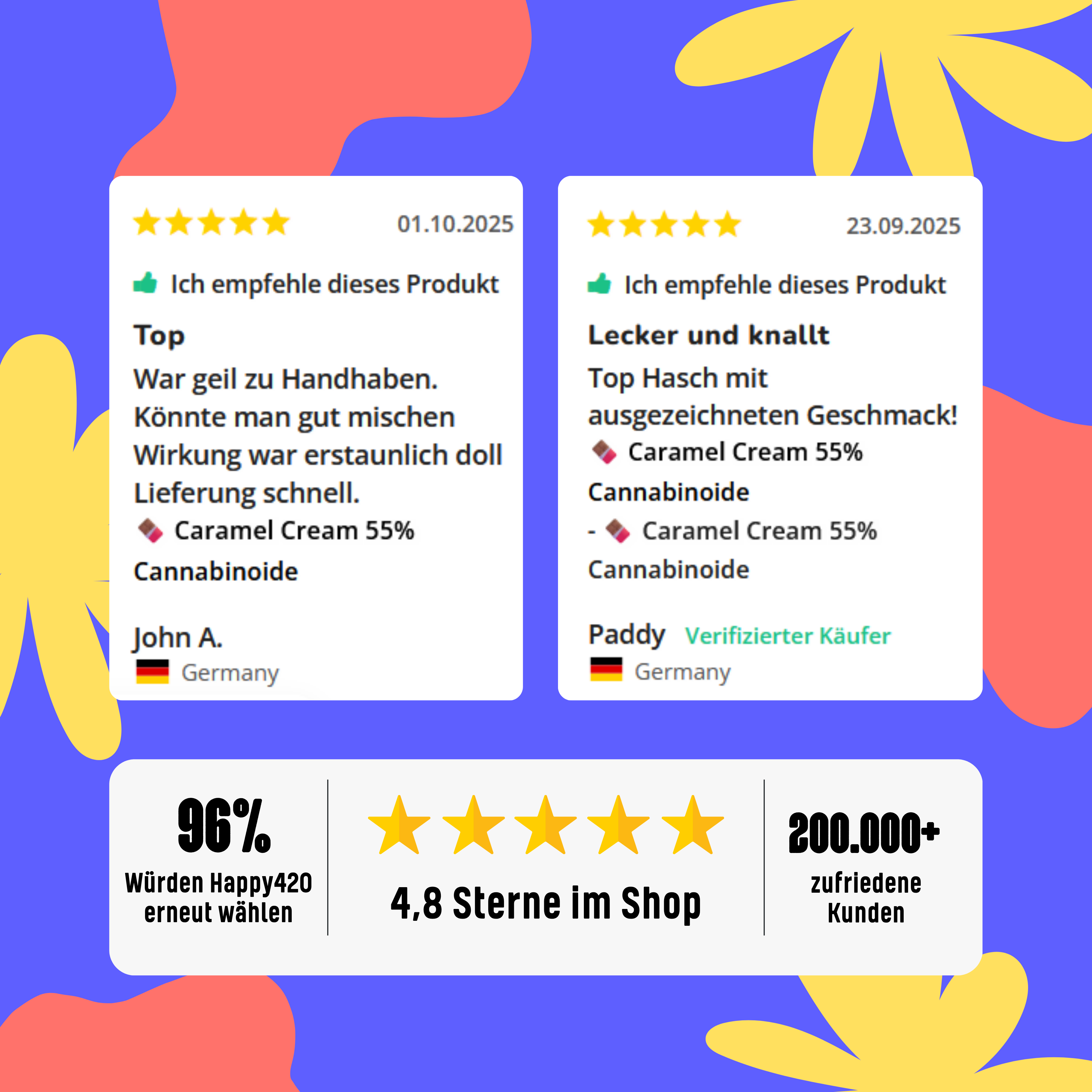 🍫 Caramel Cream 55% Cannabinoide