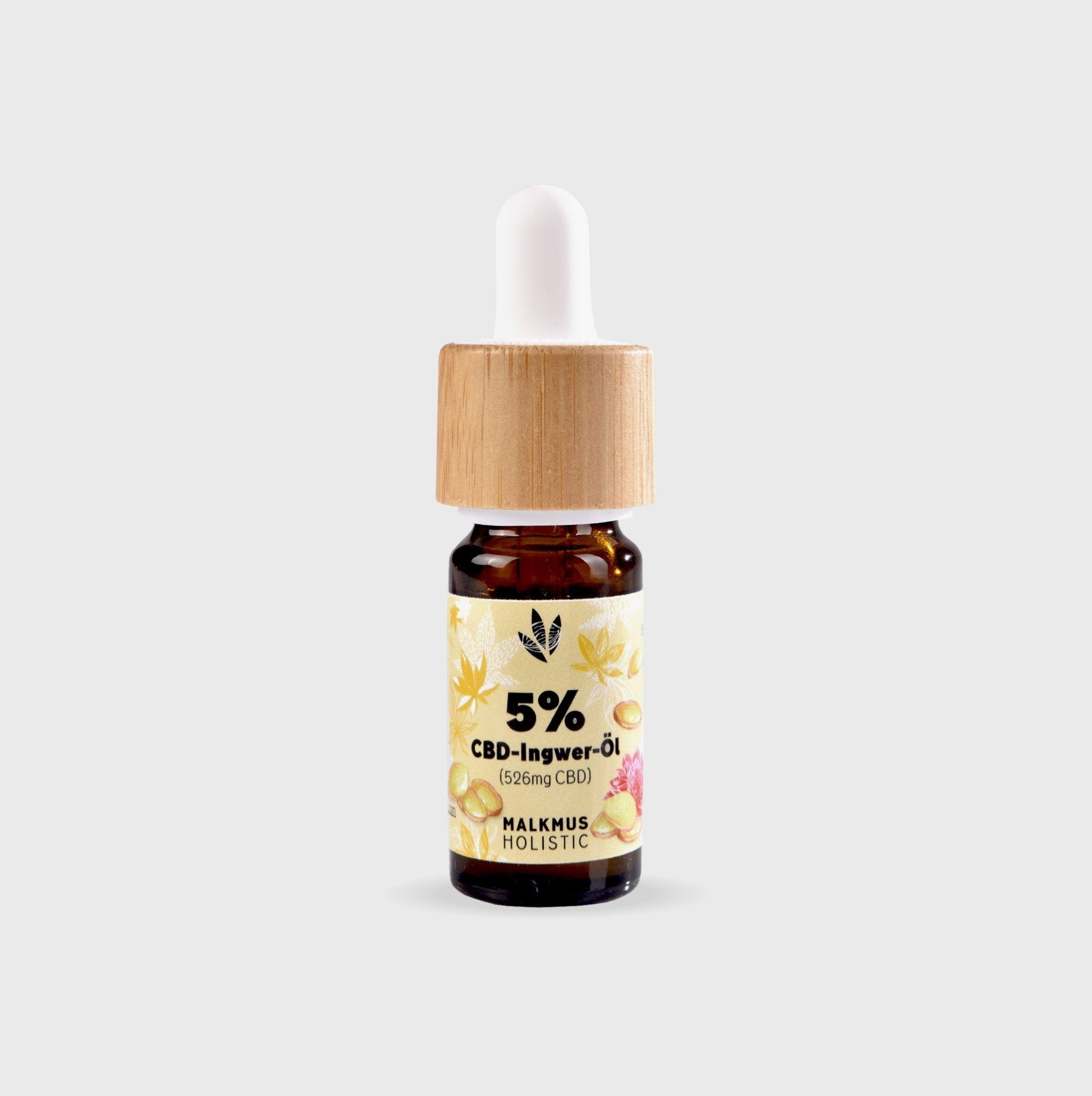 🌱 CBD+Ingwer Naturextrakt PREMIUM Öl 10ml - Happy420.de