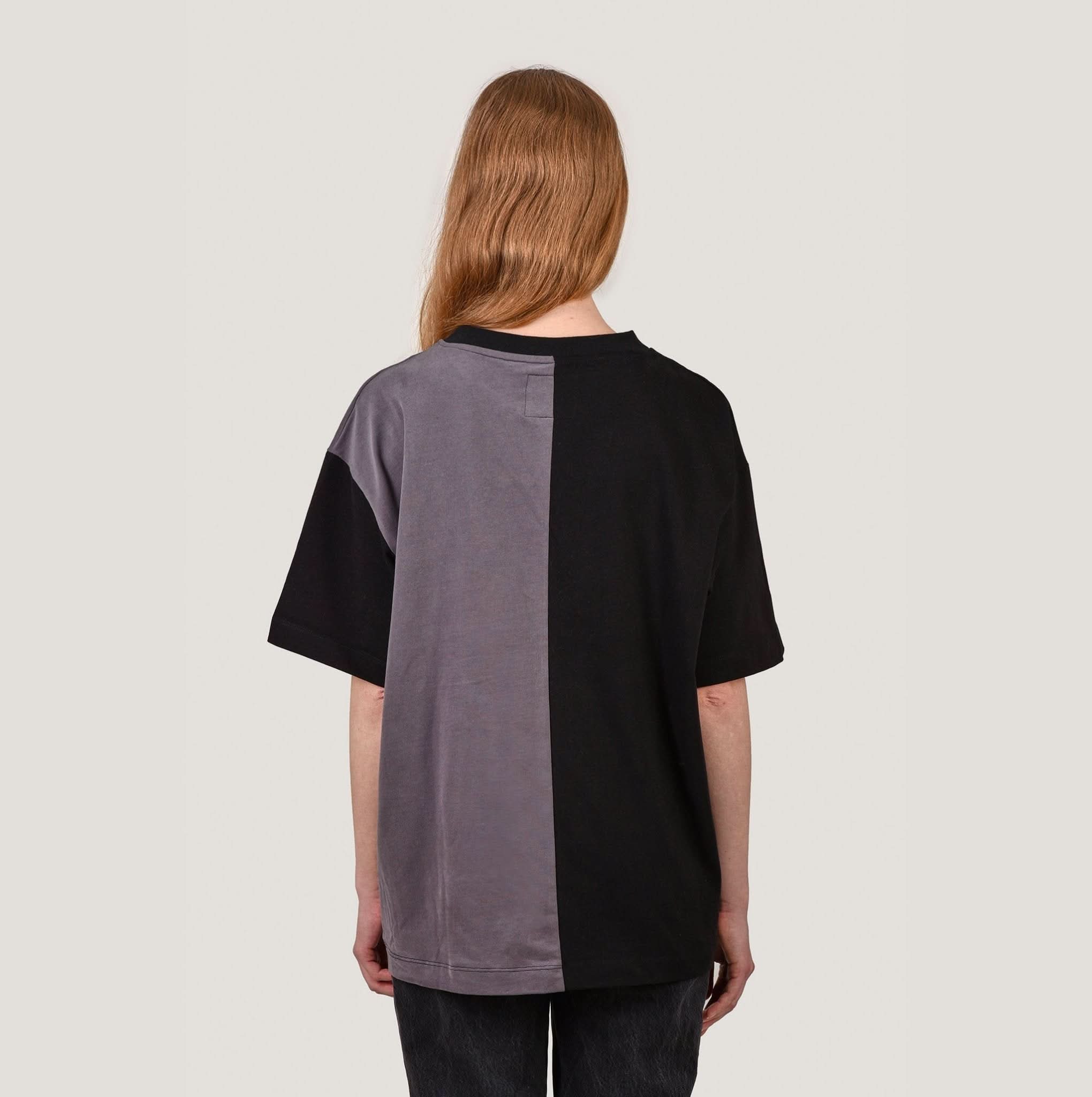 Colorblock T - Black:Smoke - Happy420.de