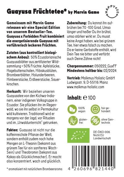 Guayusa x Forbidden Fruit - BIO - Happy420.de