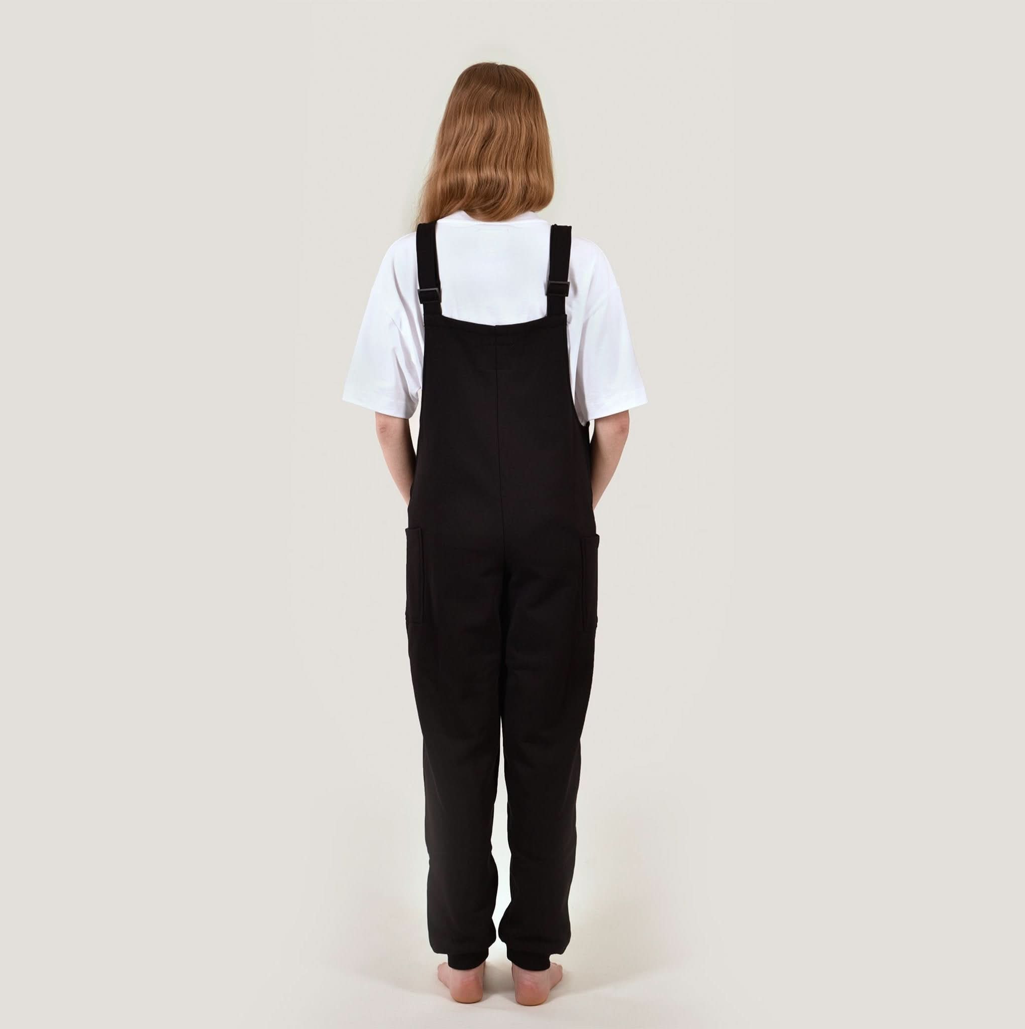 SMILE - Jogging - Latzhose - Black - Happy420.de
