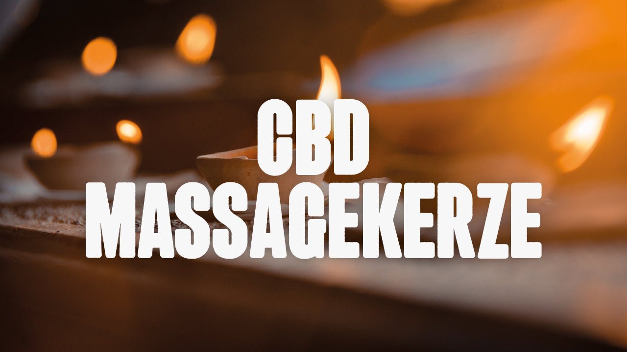 CBD Massagekerze selber machen - Happy420.de