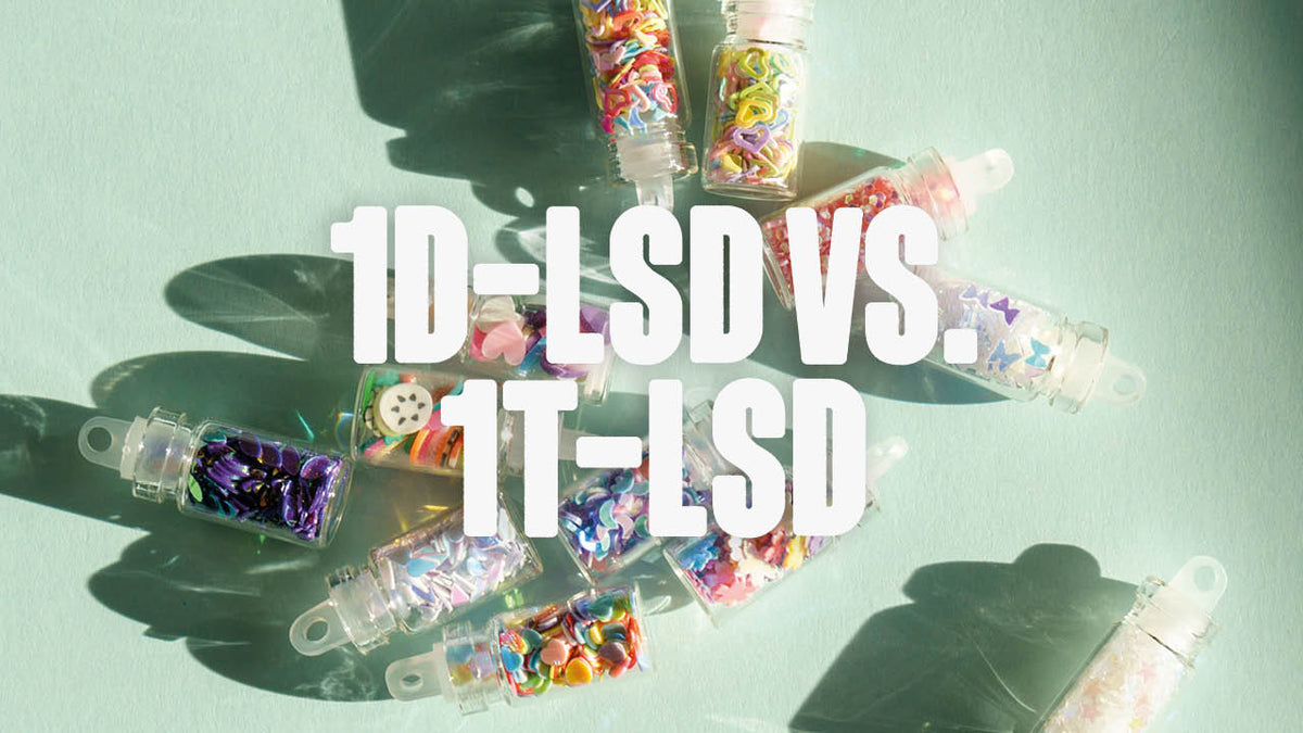 Der Unterschied zwischen 1D-LSD und 1T-LSD: Ein umfassender Leitfaden - Happy420.de