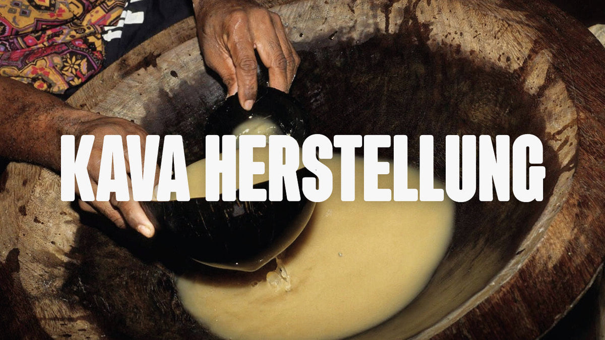 kava in big wooden bowl