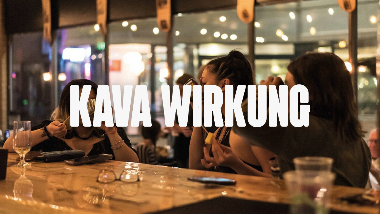 People drinking Kava in a bar