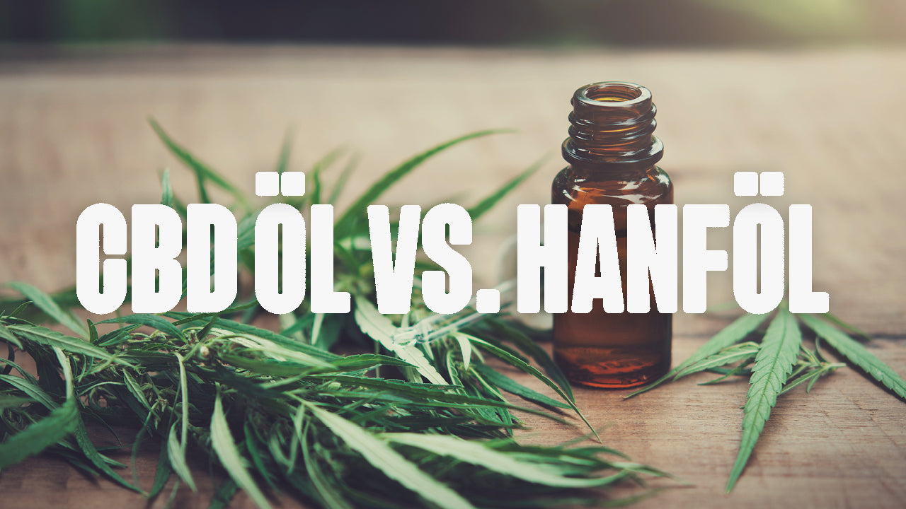 Unterschied CBD Öl und Hanföl