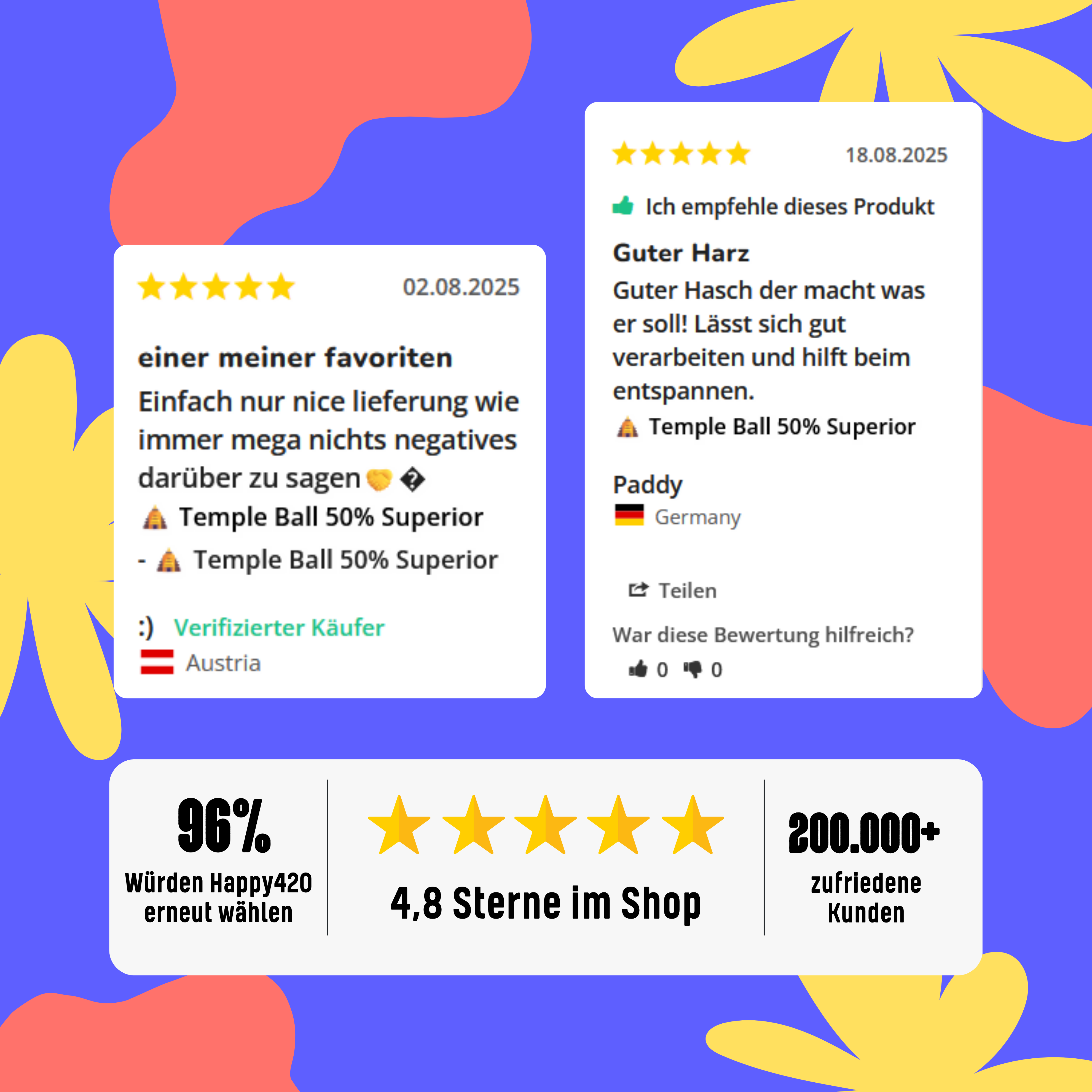 🛕 Temple Ball 50% Superior