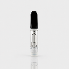 Vape Kartusche Edelstahl schwarz 1ml (510er Gewinde)