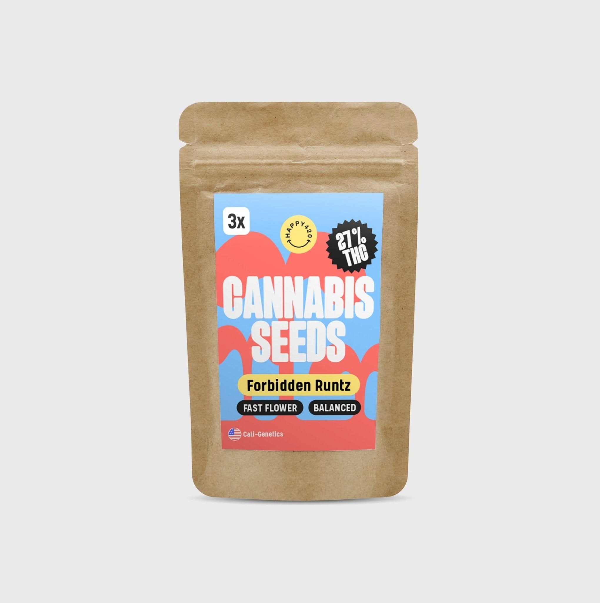 NEU!! Cali Genetics Forbidden Runtz 27,5% THC 🌱 fast flowering - Happy420.de