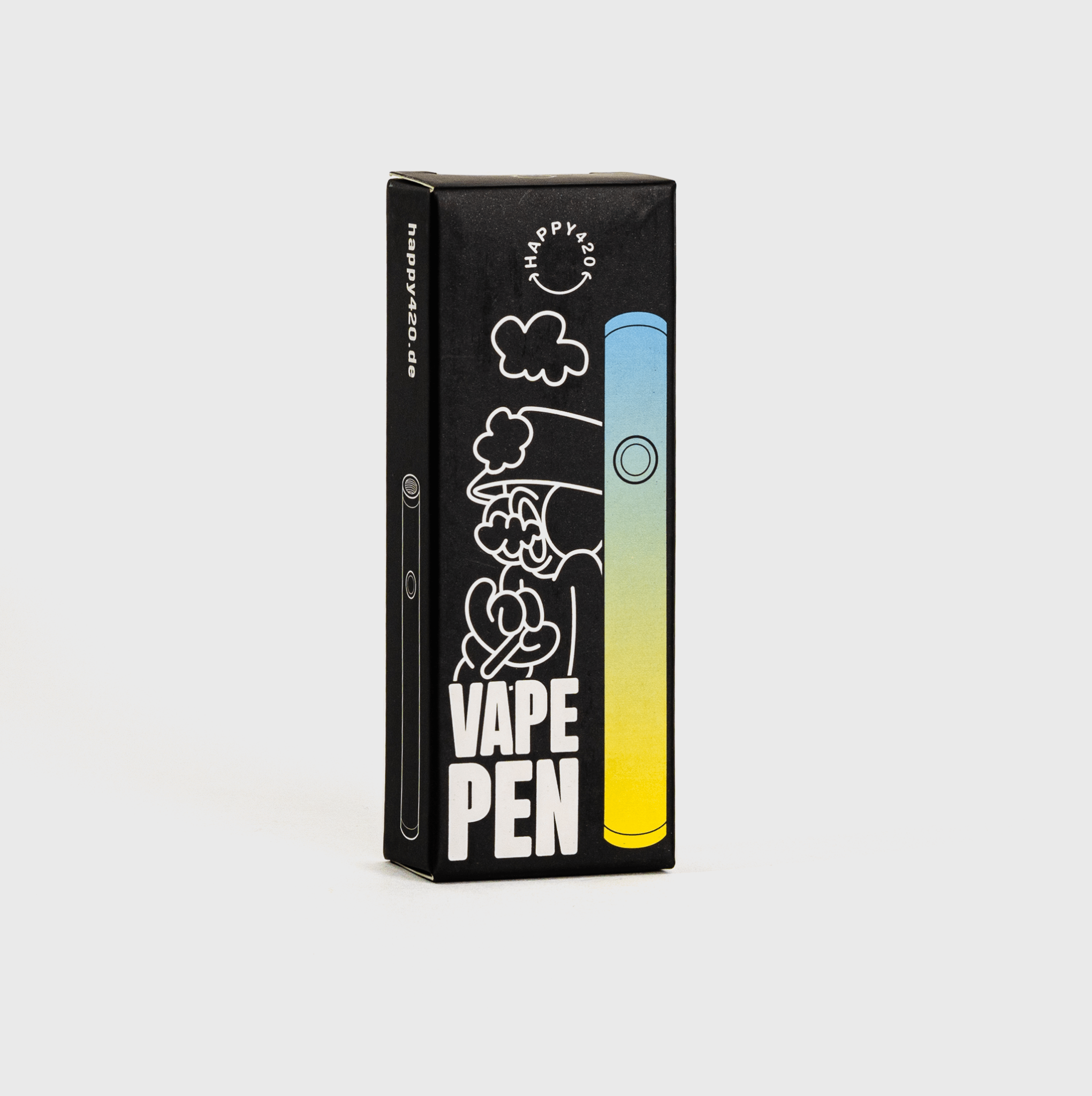 Vape Pen Blue - Sunshine Preheat Button inkl. Charger - Happy420.de