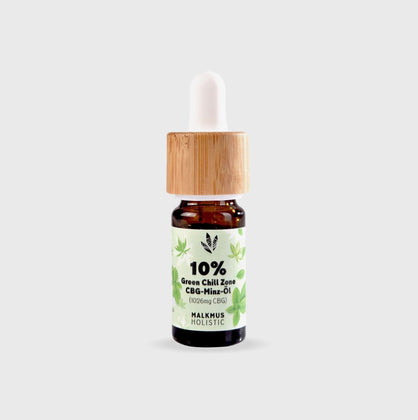 Green Chill Zone CBG - Minz Öl 10% 10ml - Happy420.de
