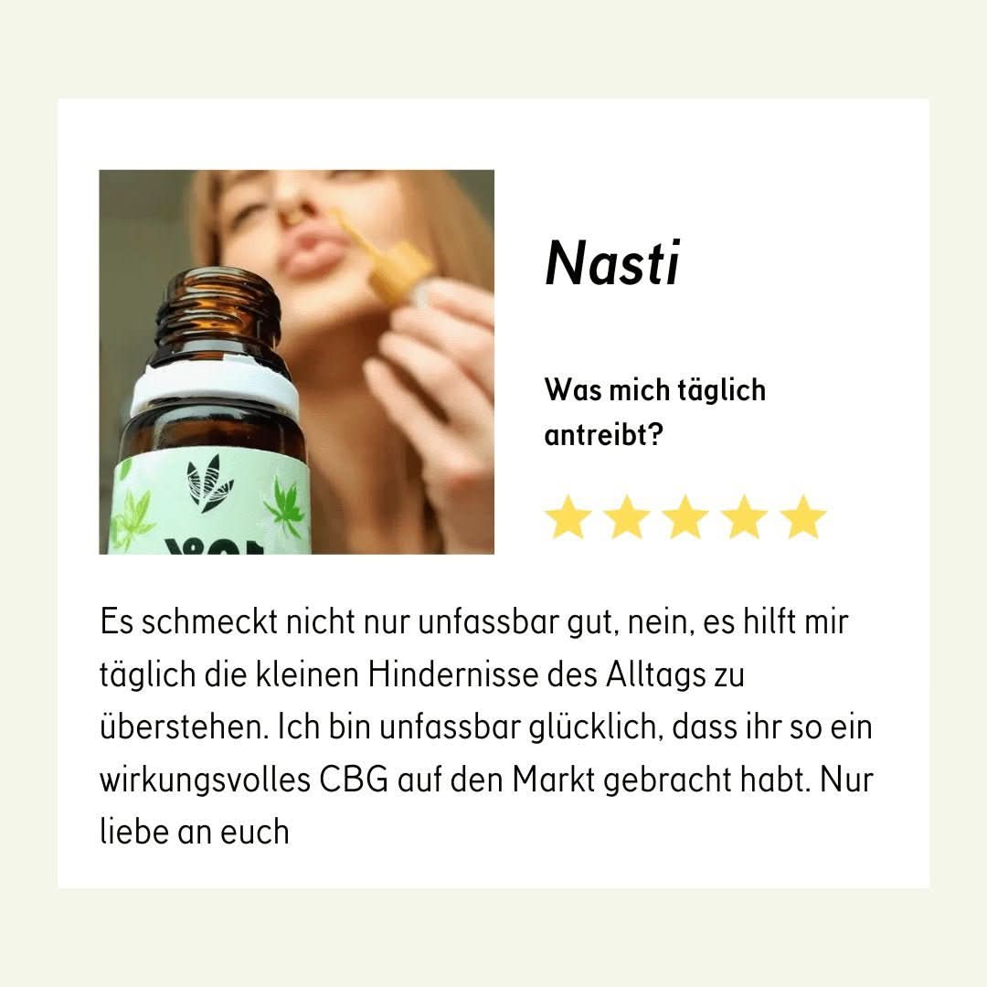 Green Chill Zone CBG - Minz Öl 10% 10ml - Happy420.de