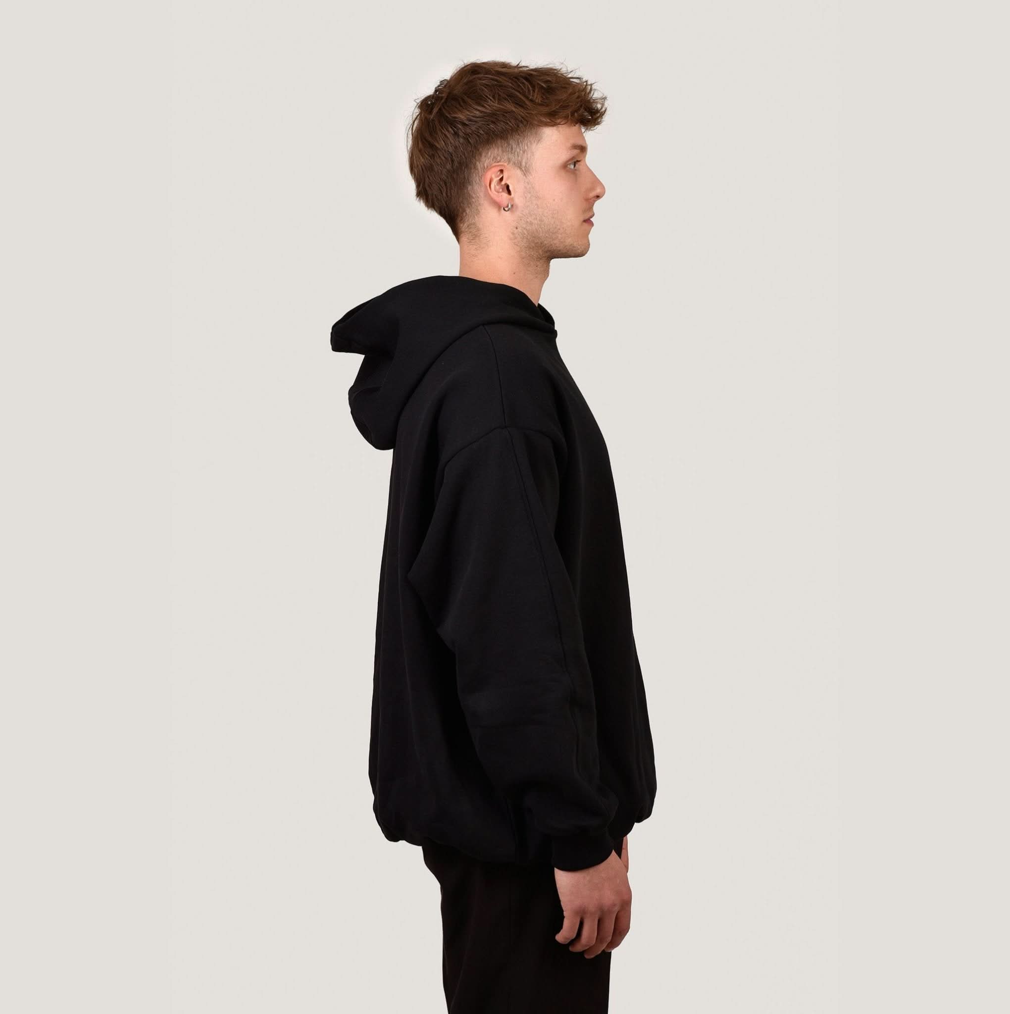 HAPPY 420 - Black Oversize Hoodie - Happy420.de
