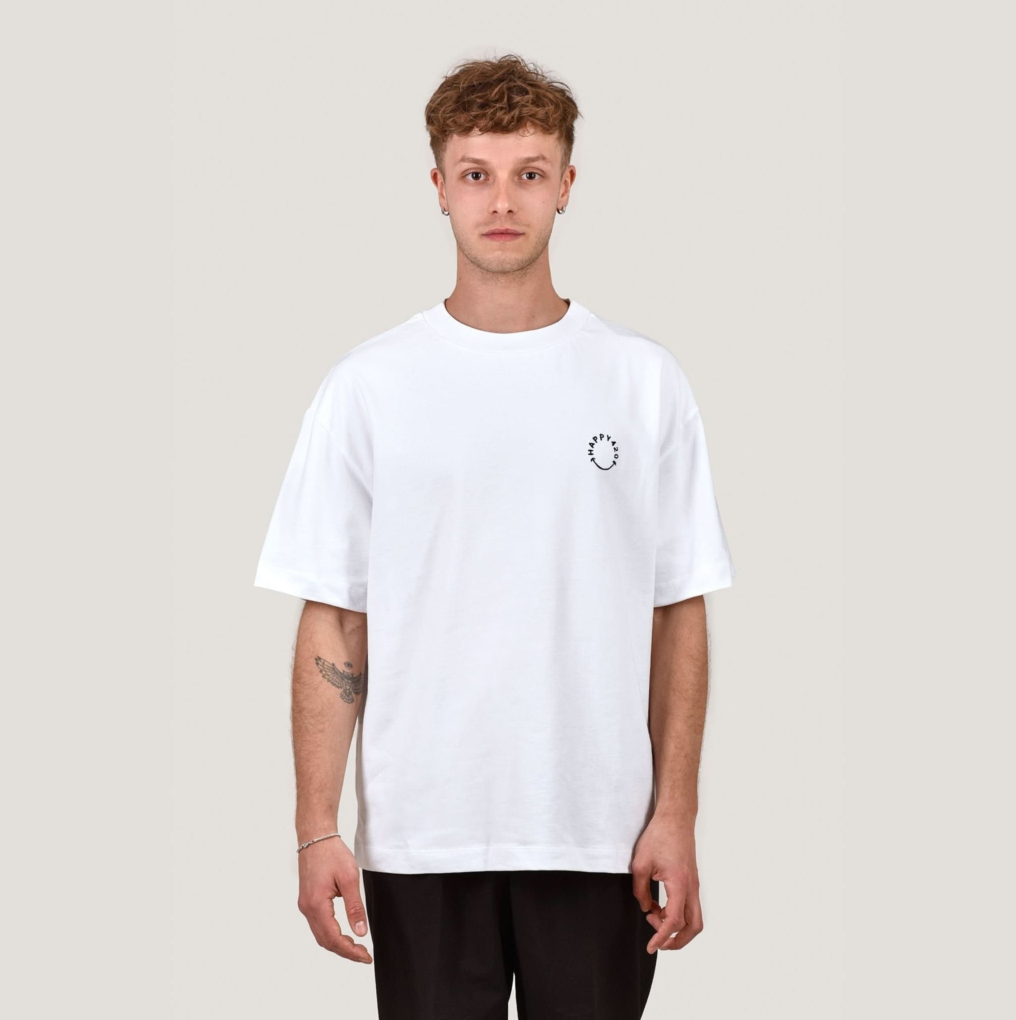 HAPPY 420 T - WHITE oversize - Happy420.de
