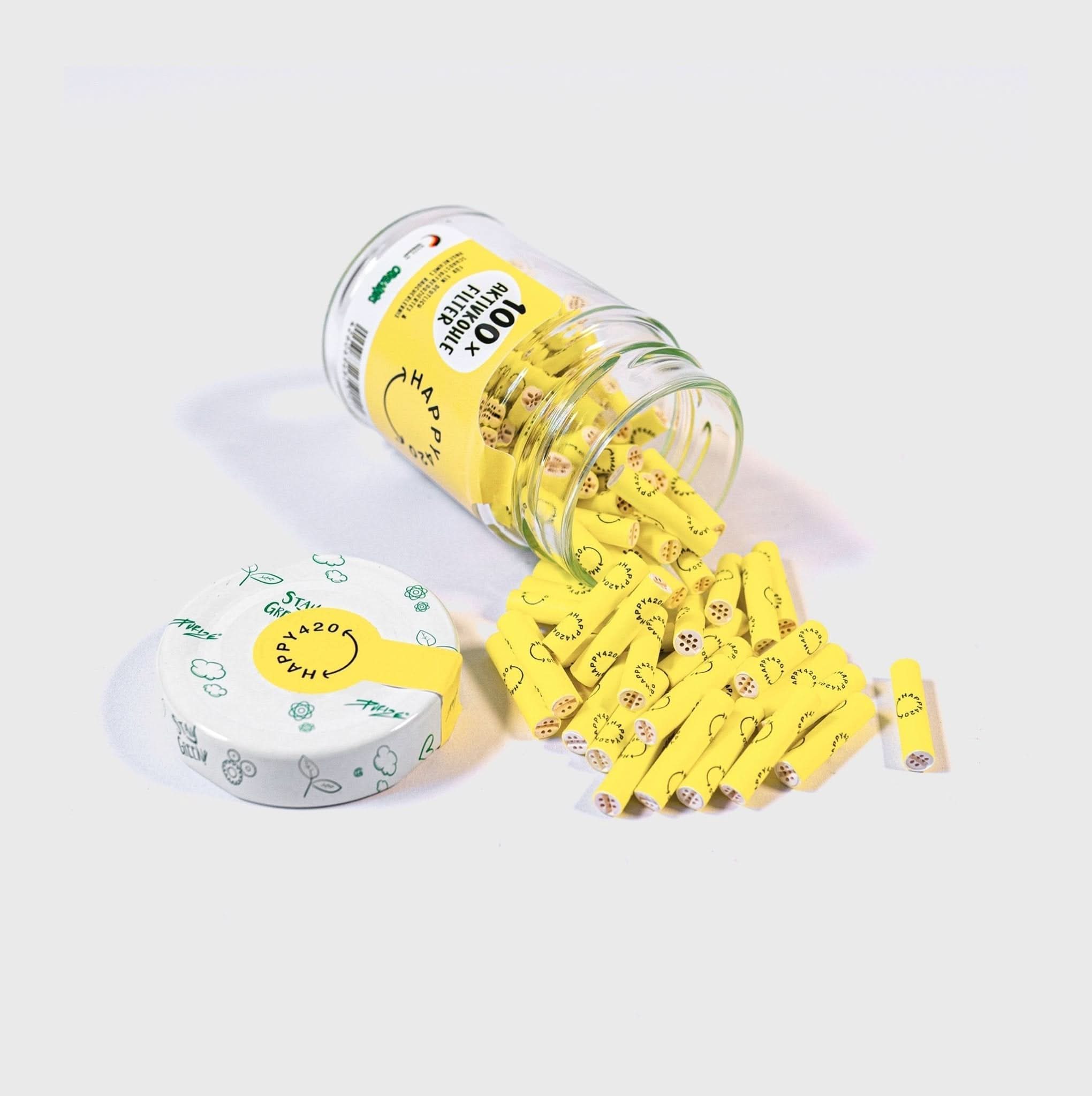 Happy420 x Purize Aktivkohlefilter - Happy420.de