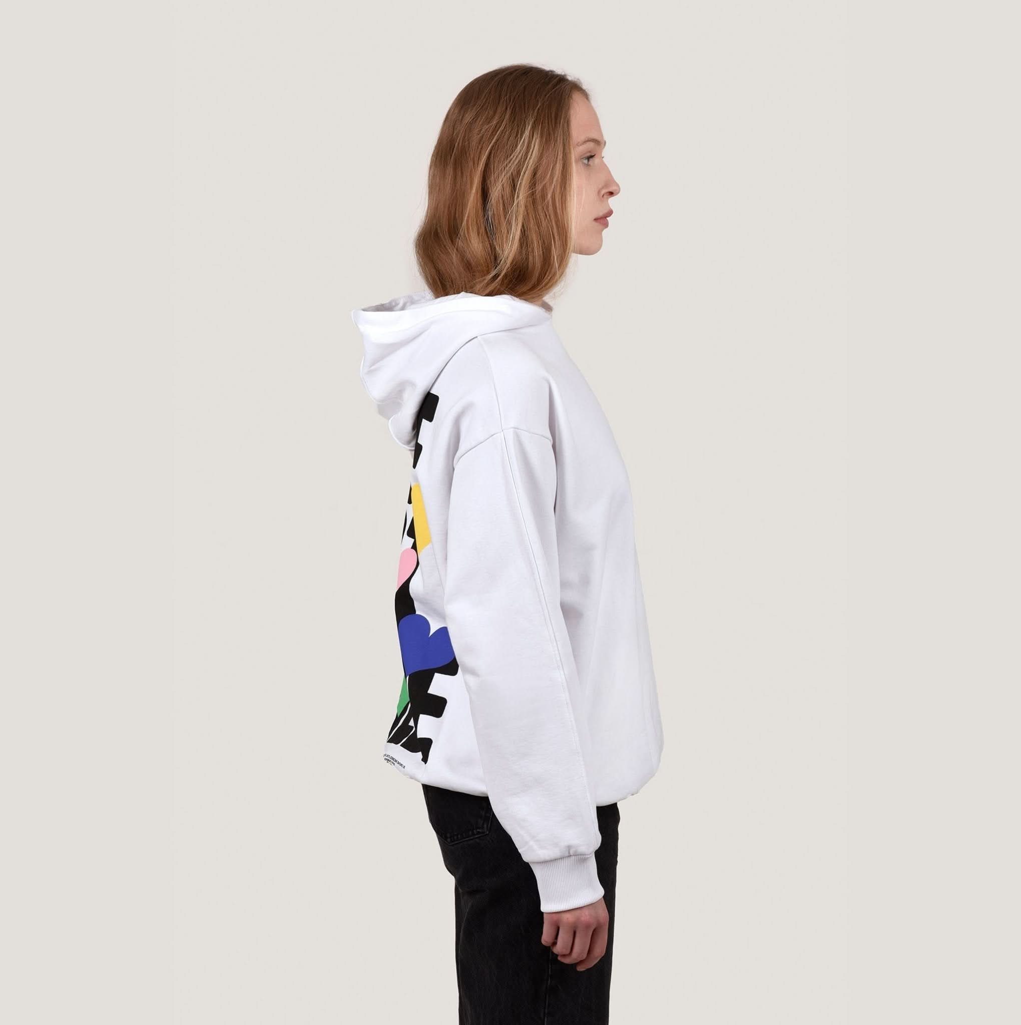 LIEBE IST LIEBE H – White oversize - Happy420.de