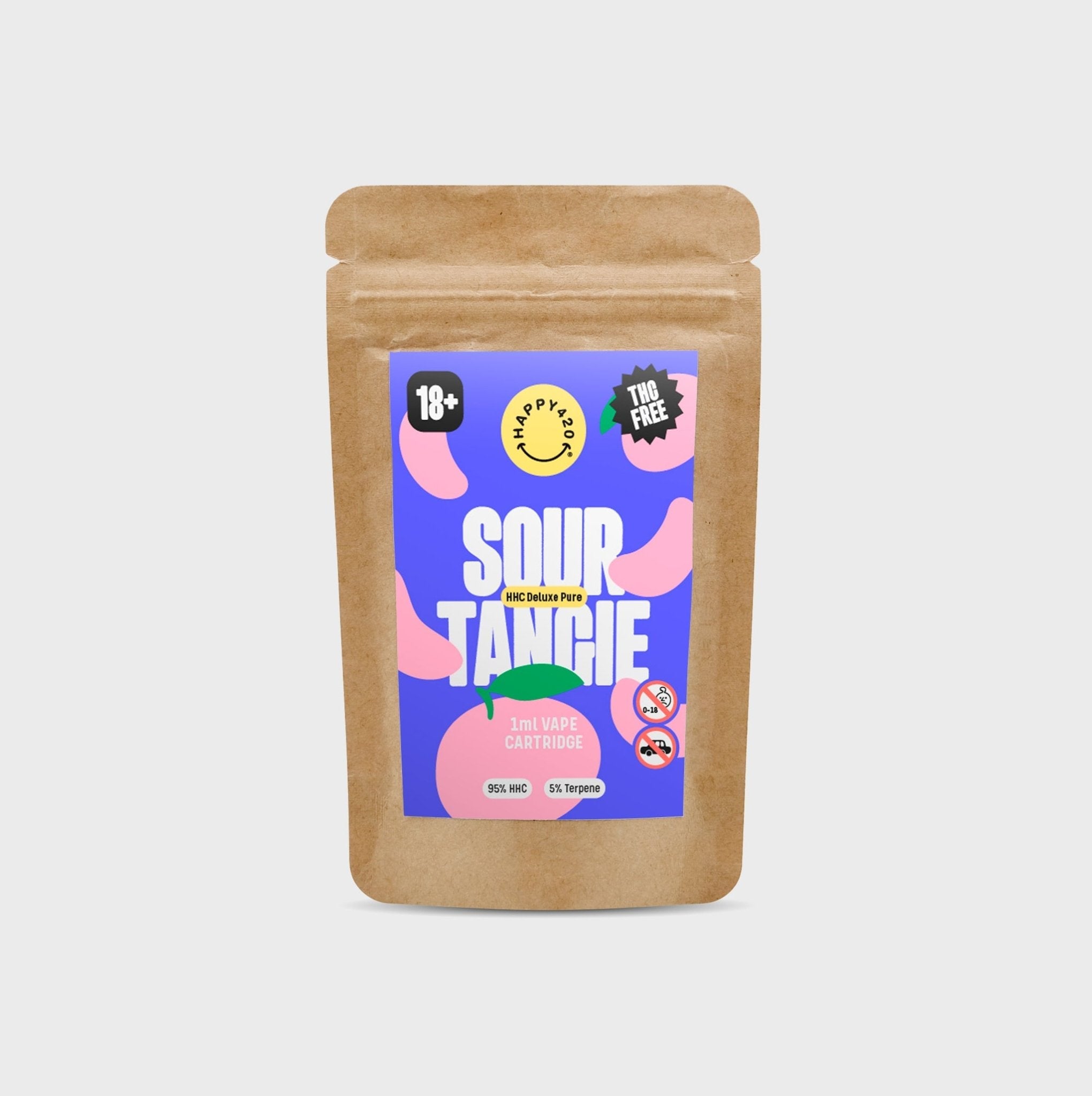 NEU! 🍊 Deluxe Pure Sour Tangie - 95% HHC - Happy420.de
