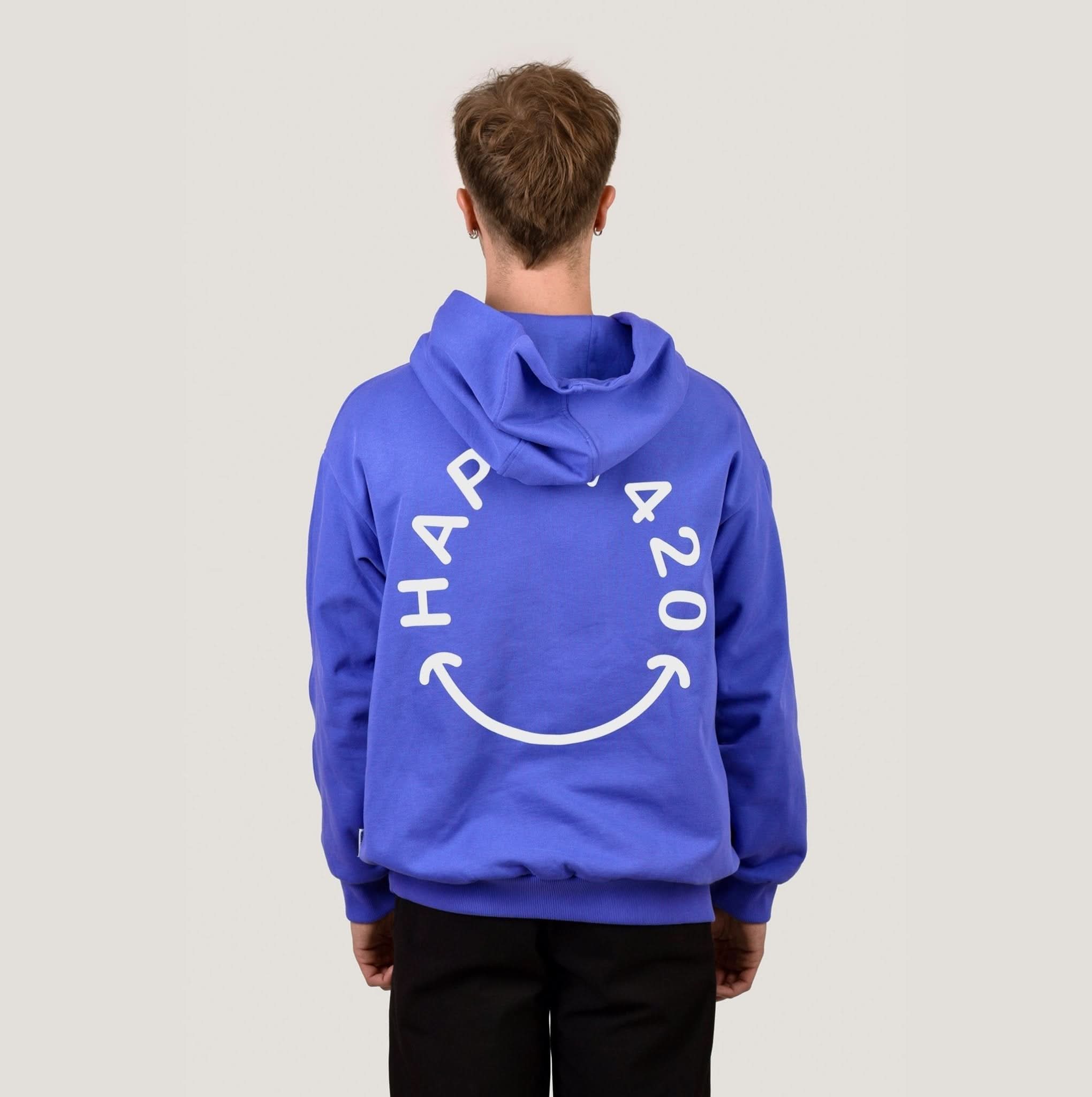 SMILE HOODIE - PURPLE - Happy420.de